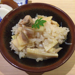 味ひろ - 筍と蛤ご飯