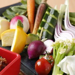 Washoku Biyori Osake To - 北山農園直送　無農薬有機野菜の盛り合わせ