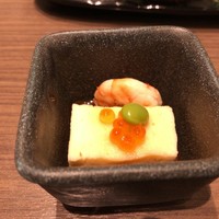 函館うに むらかみ 日本生命札幌ビル店 - 突き出し 玉と海老といくら