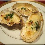 信長亭 - 追加注文:牡蠣のｸﾞﾗﾀﾝ 1100円