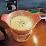 Aozora Ka Fe Dainingu - チーズフォンデュ―