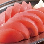 100円串カツとハイボールの店 角てん - トマトスライス／tomato