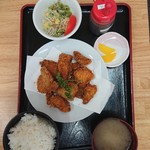 愛南 市場食堂 - かつおフライ定食