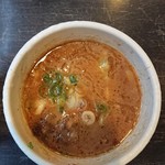 Tsukemenya Chiccho - 特製牛ホルモンつけ麺のスープ