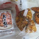 煎餅堂 - ぬれ煎とソースは娘のお気に入り