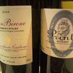 カンティネッタ バルベーラ - Monchiero CarboneのBARBERA D'ALBA MonBirone2009とROERO Printi2008