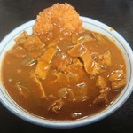 きよひら - カツカレーうどん(税込870円)