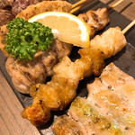 和食ダイニング ゆず - お任せ串盛り