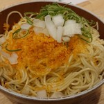 福島壱麺 - 「カラスミ和え玉」