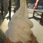道の駅 カフェ岩泉 - 岩泉牛乳ソフトクリーム