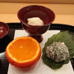 馬車道 大かわ - 美味しい3種甘味