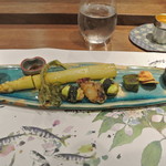 日本料理 潤花 - 焼き物八寸