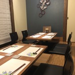 割烹きりん - 座敷 掘りごたつ