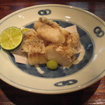 和や　てらさわ - ぐじ(甘鯛)の若狭揚げ。