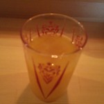 スパイススタンド カレーガーデン - マンゴージュース。