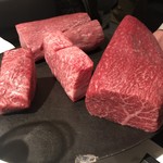 Steak Dining Vitis - 見せてもらったお肉！