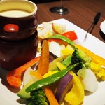 肉バル goat - 鎌倉野菜のチーズフォンデュ