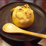 和や　てらさわ - 洋風の柚子釜。