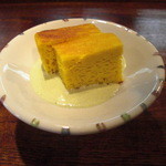 和や　てらさわ - ベイクドチーズケーキ。