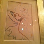 アーリア ディ タクボ - ジャンコクトーの絵 これは8万か9万らしい 