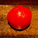 蕎麦ひら井 - 不思議なトマト