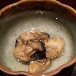 蕎麦ひら井 - カキのオイル漬け