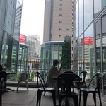 bar a vin CROISEE - テラス席からの眺めです