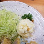 とん八亭 - かつライス　ポテトサラダ