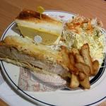 IZUMI-CAFE - やわらかポークカツサンドと玉子サンド+ポテト