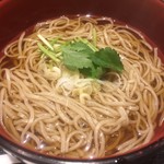 Sobashukawaraiyoshi - 鴨肉入り　親子丼　ランチセット