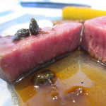 徳島県産すだち牛のロースト  ケッパーソース4