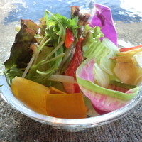 金仙寺湖畔三田屋 - 綺麗なサラダ