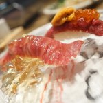 本気焼肉 肉とめし 肉寿司 - にくずし