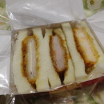 さぼてん - 料理写真:ミックスかつサンド