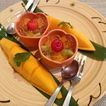 禅紫 - 梅ゼリーと宮崎マンゴー