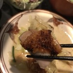 むちゃく - 炭火で焼かれた皮が旨そうや