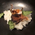 ろっかん - 炙り鮒寿司