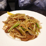 銀座アスター - 青椒肉糸焼きそば