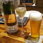 和牛 まつした - ■■黒毛和牛厳選 極きわみｺｰ11,000+ｺｰｽﾎﾙﾓﾝ500＋ﾋﾞｰﾙ生780・小瓶680＋ｽﾊﾟｰｸﾘﾝｸﾞﾜｲﾝ5,000=18,060円 2019年06月