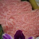 和牛 まつした - ■■黒毛和牛厳選 極きわみｺｰ11,000+ｺｰｽﾎﾙﾓﾝ500＋ﾋﾞｰﾙ生780・小瓶680＋ｽﾊﾟｰｸﾘﾝｸﾞﾜｲﾝ5,000=18,060円 2019年06月