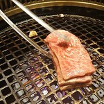 和牛 まつした - ■■黒毛和牛厳選 極きわみｺｰ11,000+ｺｰｽﾎﾙﾓﾝ500＋ﾋﾞｰﾙ生780・小瓶680＋ｽﾊﾟｰｸﾘﾝｸﾞﾜｲﾝ5,000=18,060円 2019年06月