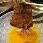 和牛 まつした - ■■黒毛和牛厳選 極きわみｺｰ11,000+ｺｰｽﾎﾙﾓﾝ500＋ﾋﾞｰﾙ生780・小瓶680＋ｽﾊﾟｰｸﾘﾝｸﾞﾜｲﾝ5,000=18,060円 2019年06月