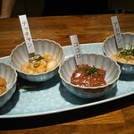 和牛 まつした - ■■黒毛和牛厳選 極きわみｺｰ11,000+ｺｰｽﾎﾙﾓﾝ500＋ﾋﾞｰﾙ生780・小瓶680＋ｽﾊﾟｰｸﾘﾝｸﾞﾜｲﾝ5,000=18,060円 2019年06月