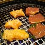 和牛 まつした - ■■黒毛和牛厳選 極きわみｺｰ11,000+ｺｰｽﾎﾙﾓﾝ500＋ﾋﾞｰﾙ生780・小瓶680＋ｽﾊﾟｰｸﾘﾝｸﾞﾜｲﾝ5,000=18,060円 2019年06月