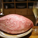 和牛 まつした - ■■黒毛和牛厳選 極きわみｺｰ11,000+ｺｰｽﾎﾙﾓﾝ500＋ﾋﾞｰﾙ生780・小瓶680＋ｽﾊﾟｰｸﾘﾝｸﾞﾜｲﾝ5,000=18,060円 2019年06月