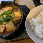 長春館 - チゲ鍋定食