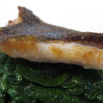 ア・ニュ ルトゥルヴェ・ヴー - 山口県萩の的鯛のポワレ あん肝とバルサミコのソースで4