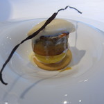 ア・ニュ ルトゥルヴェ・ヴー - バナナキャラメルとショコラブランのモワルー  ラム酒のアイスと共に1