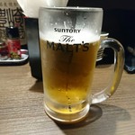 スタンド 呑竜 - 生ビール飲んじゃった