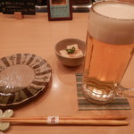 ゆるり家 - ビール、、この時はまだ認定されていません